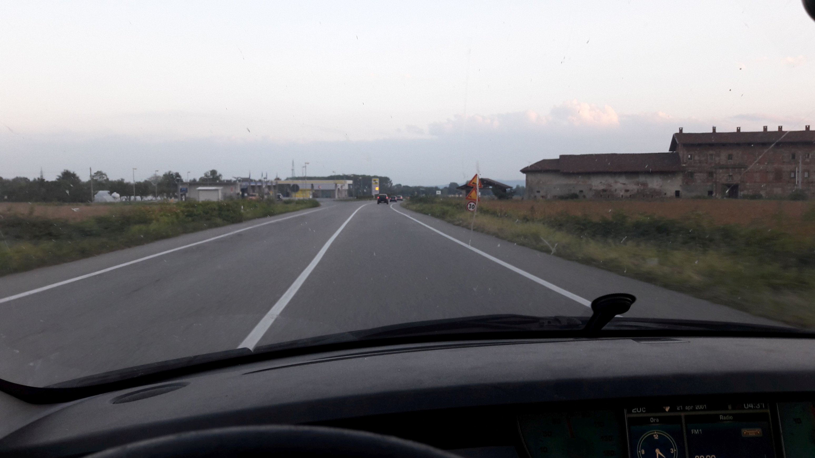 in strada per il ritorno